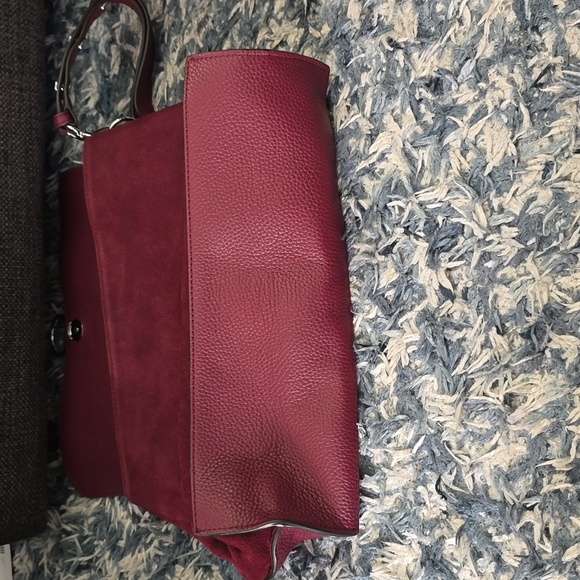 Burgundy Rebecca Minkoff Medium Satchel - Picture 4 of 4